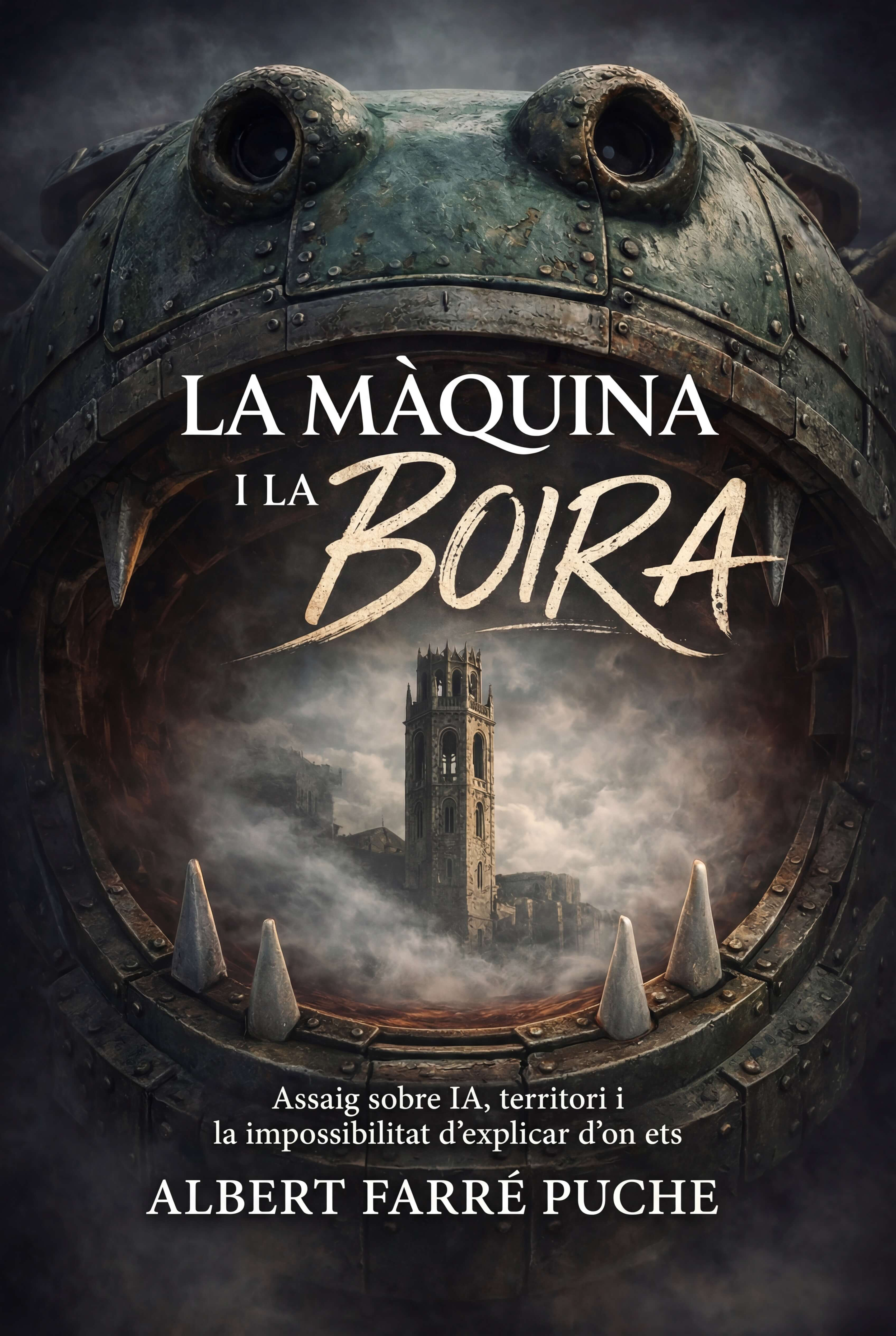 La Màquina i la Boira — Portada